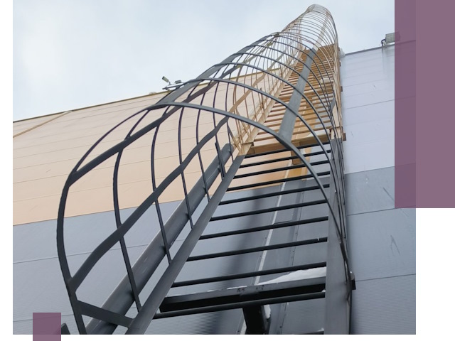 Изготовление и монтаж пожарных лестниц в Прокопьевске профессионально