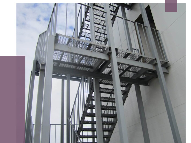 Монтаж пожарных лестниц в Прокопьевске от 7856 руб.