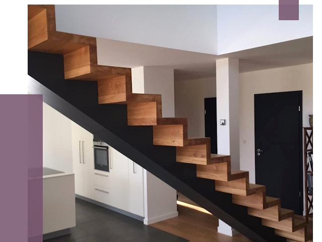 Изготовление деревянных лестниц в Прокопьевске от 87865 руб. | ПРОЛЁТ-Прк