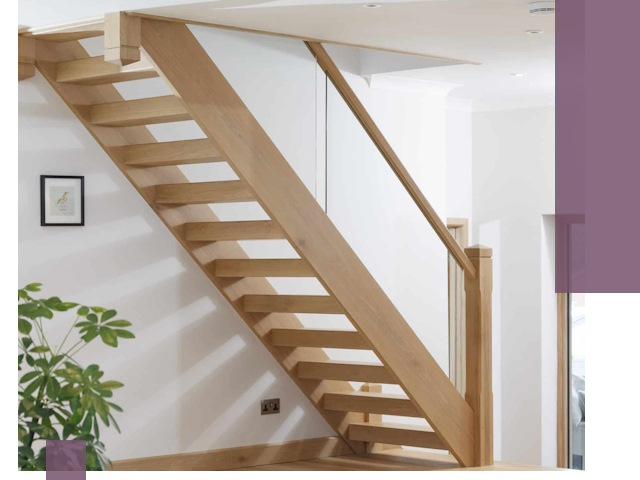 Изготовление деревянных лестниц под ключ в Прокопьевске для дома