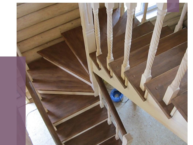 Реставрация деревянных лестниц в Прокопьевске от 4342 руб.