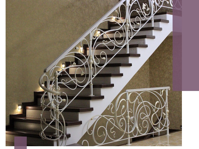 Кованые лестницы под ключ в Прокопьевске — изготовление и монтаж