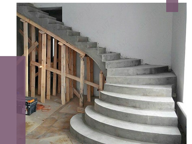 Изготовление бетонных лестниц под ключ в Прокопьевске от 20157 руб. | ПРОЛЁТ-Прк