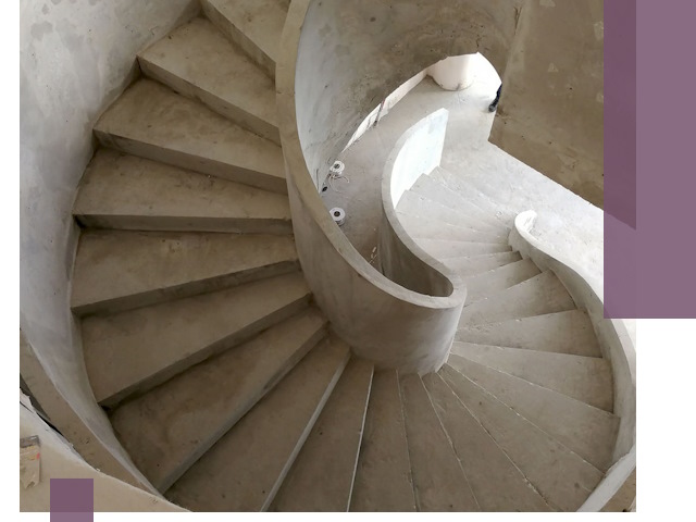 Монтаж бетонных лестниц под ключ в Прокопьевске быстро и надежно