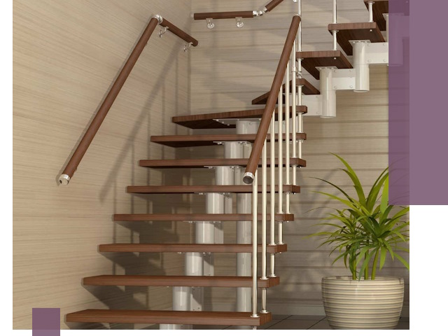 Изготовление модульных лестниц под ключ в Прокопьевске