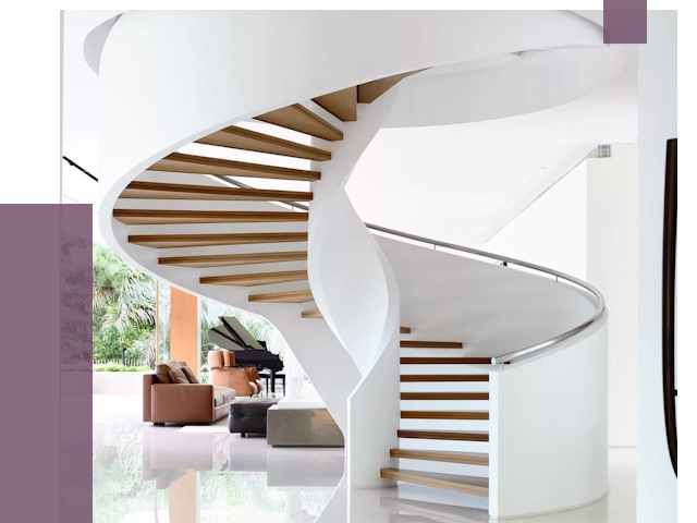 Винтовые лестницы в Прокопьевске под ключ от 49101 руб. | ПРОЛЁТ-Прк