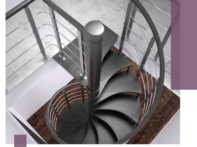 Демонтаж винтовых лестниц в Прокопьевске — быстро и безопасно