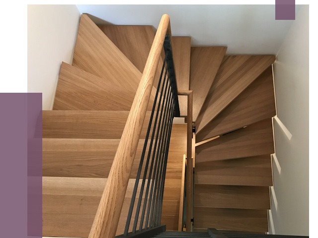 П-образные лестницы в Прокопьевске под ключ от 49101 руб. | ПРОЛЁТ-Прк