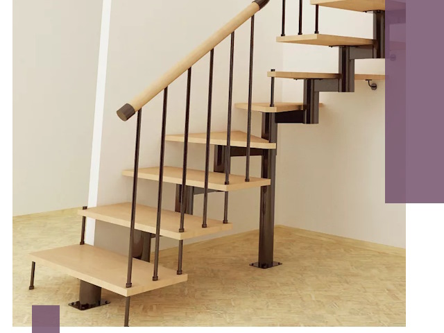 Монтаж лестниц на больцах в Прокопьевске — быстро и надежно