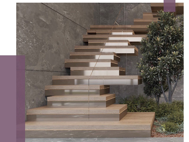 Современные лестницы в Прокопьевске от 13955 руб. | ПРОЛЁТ-Прк