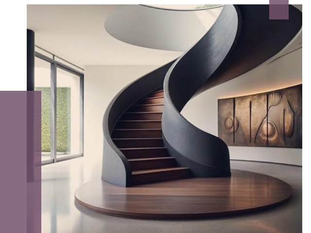Элитные лестницы под заказ в Прокопьевске от 191235 руб. — ПРОЛЁТ-Прк