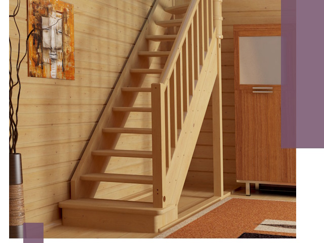 Лестницы эконом класса под ключ в Прокопьевске — недорого и быстро