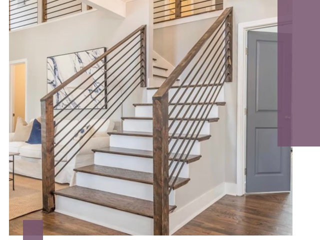 Лестницы для коттеджа под ключ в Прокопьевске — изготовление и монтаж