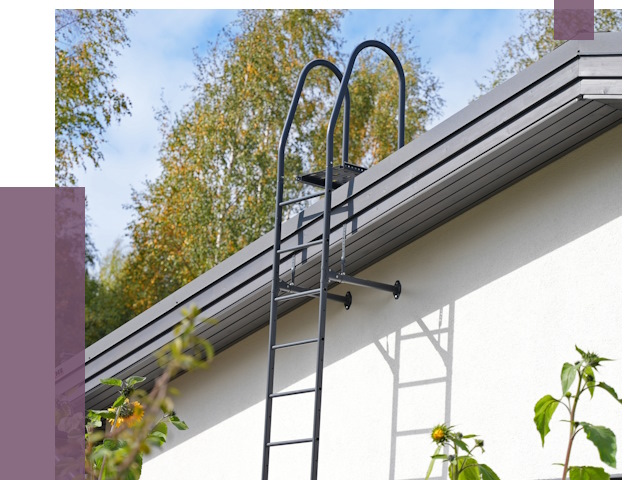 Лестницы на крышу в Прокопьевске от 19330 руб. — монтаж и монтаж ПРОЛЁТ-Прк