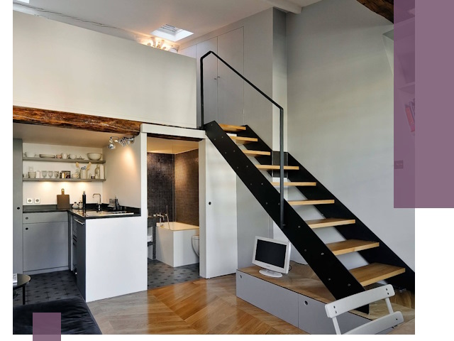 Лестницы на антресоль под ключ в Прокопьевске — изготовление и монтаж