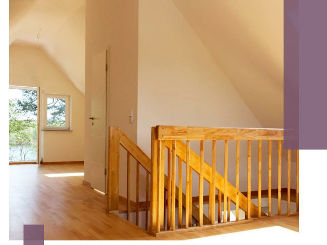 Мансардные лестницы на заказ в Прокопьевске — монтаж и изготовление