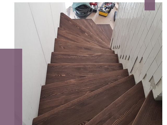 Замена ступеней лестницы в Прокопьевске от 8476 руб.  | ПРОЛЁТ-Прк