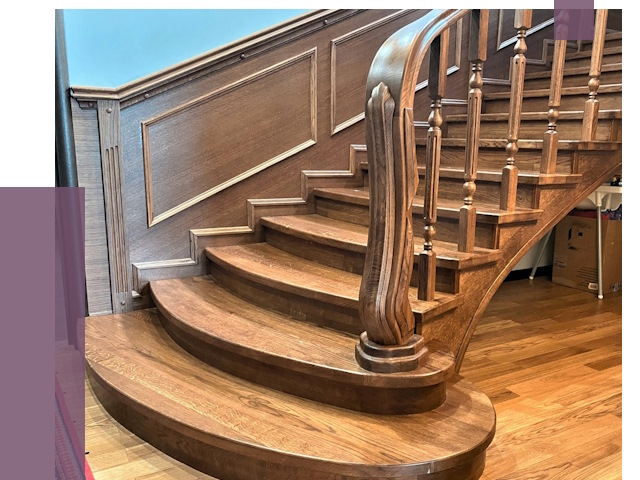 Дубовые лестницы под ключ в Прокопьевске от 178313 руб. — ПРОЛЁТ-Прк