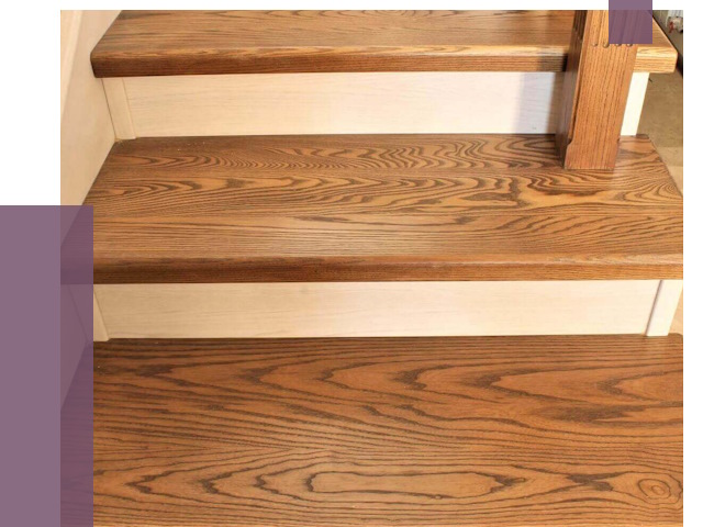 Буковые лестницы под ключ в Прокопьевске от 12663 руб.