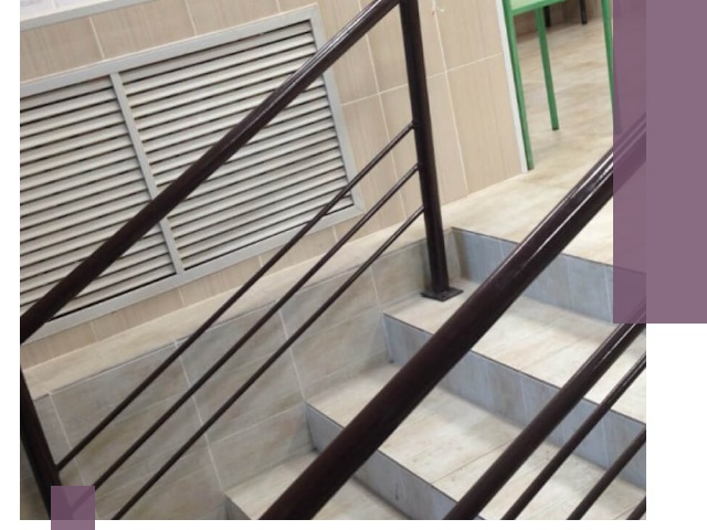 Изготовление перил из металла под ключ в Прокопьевске