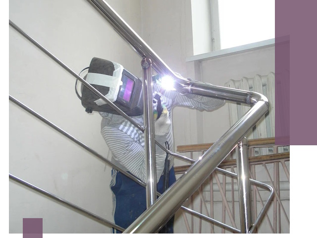 Монтаж перил и ограждений качественно в Прокопьевске