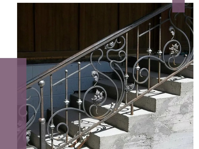 Кованые перила в Прокопьевске от 8786 руб. под ключ — качество от ПРОЛЁТ-Прк