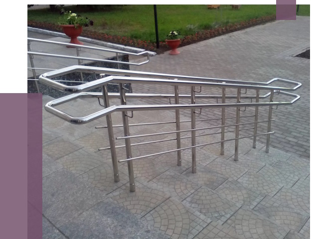 Перила для инвалидов в Прокопьевске от 7670 руб. под ключ | ПРОЛЁТ-Прк