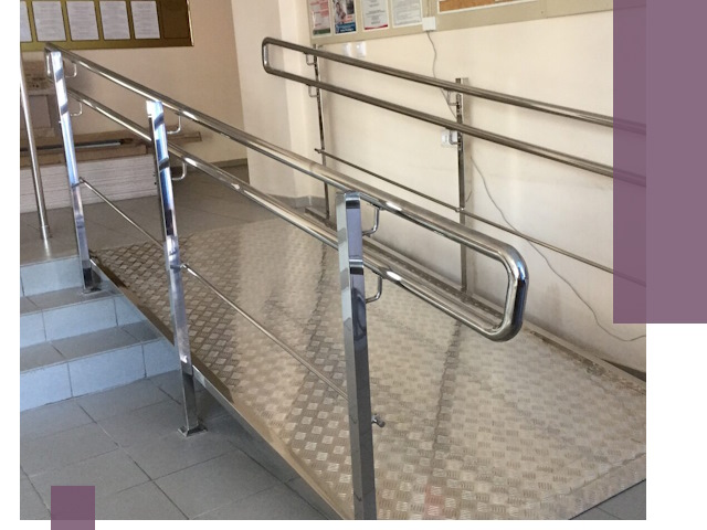 Перила для инвалидов в Прокопьевске — надежные поручни и ограждения