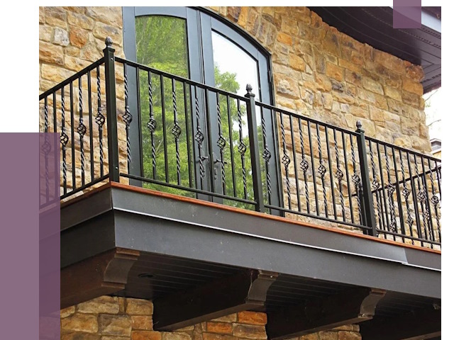 Балконные ограждения в Прокопьевске от 8115 руб. — купить | ПРОЛЁТ-Прк