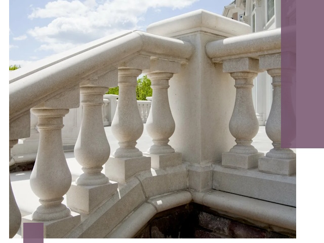 Балюстрады из металла и камня под ключ в Прокопьевске