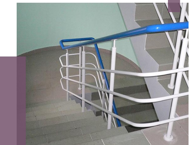 Перила в подъезде в Прокопьевске — установка и замена от 7494 руб. | ПРОЛЁТ-Прк