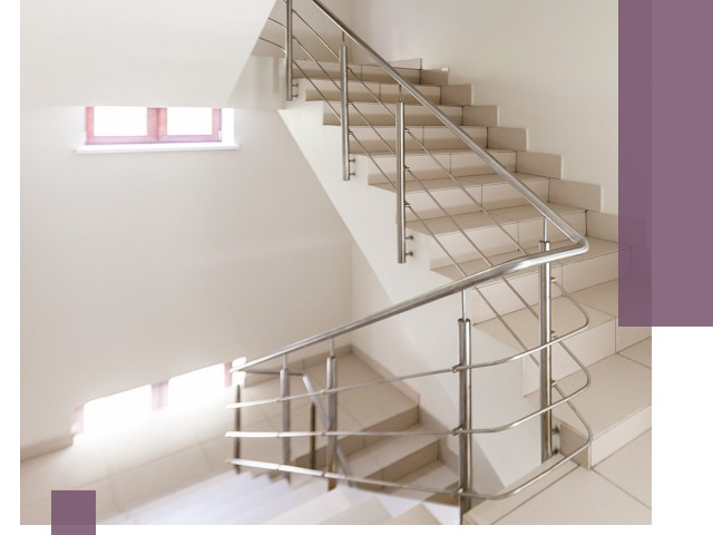 Установка и замена перил в подъезде в Прокопьевске