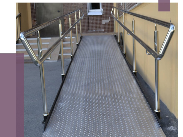 Пандусы в Прокопьевске от 12404 руб. — установка для инвалидов | ПРОЛЁТ-Прк