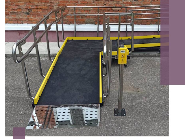 Изготовление наклонных пандусов для инвалидов в Прокопьевске