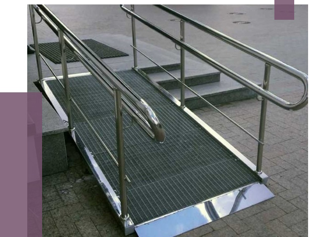 Монтаж пандусов для инвалидов в Прокопьевске от 8704 руб. под ключ | ПРОЛЁТ-Прк