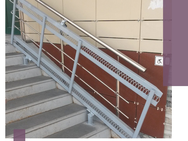 Изготовление откидных пандусов под ключ в Прокопьевске