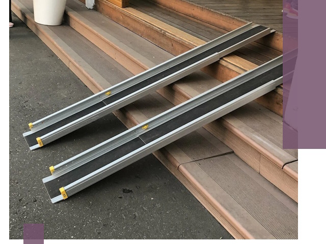 Телескопические пандусы под ключ в Прокопьевске — изготовление и монтаж