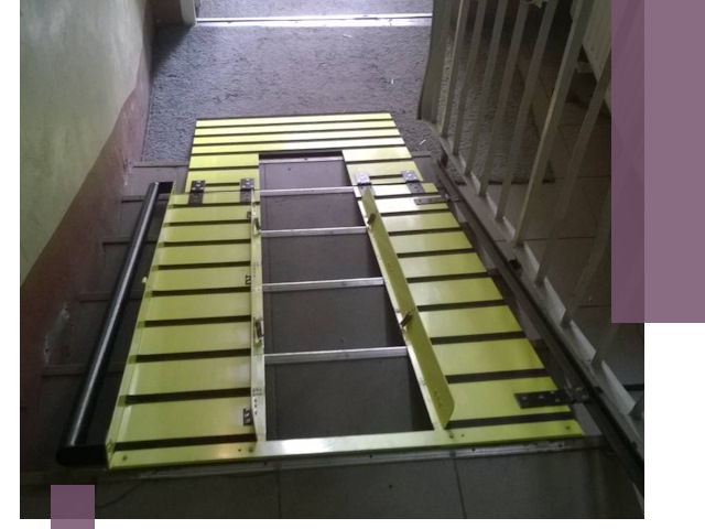 Профессиональный монтаж пандуса в подъезд в Прокопьевске