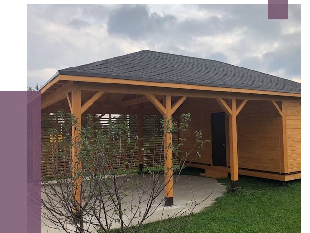 Навесы под ключ в Прокопьевске от 48842 руб.  | ПРОЛЁТ-Прк