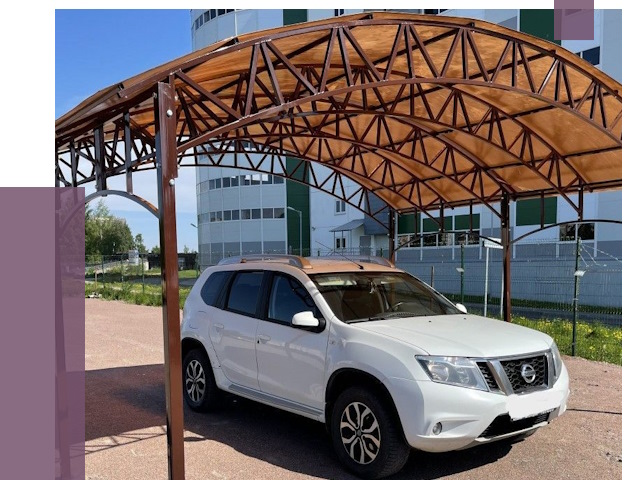 Недорогие навесы в Прокопьевске от 43415 руб. | ПРОЛЁТ-Прк