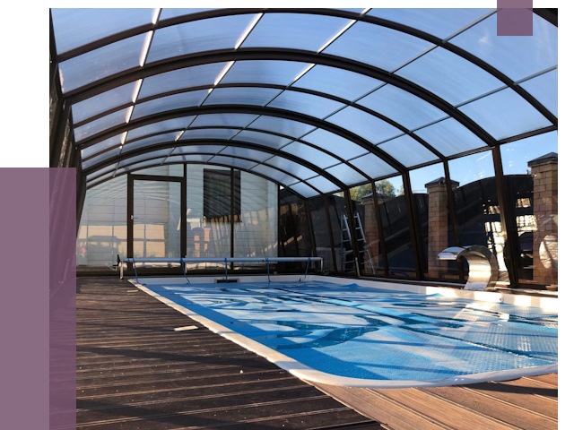 Навесы для бассейна в Прокопьевске от 16953 руб. под ключ | ПРОЛЁТ-Прк