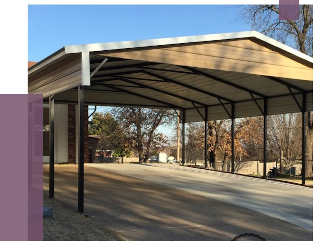 Двускатные навесы в Прокопьевске от 8115 руб. | ПРОЛЁТ-Прк