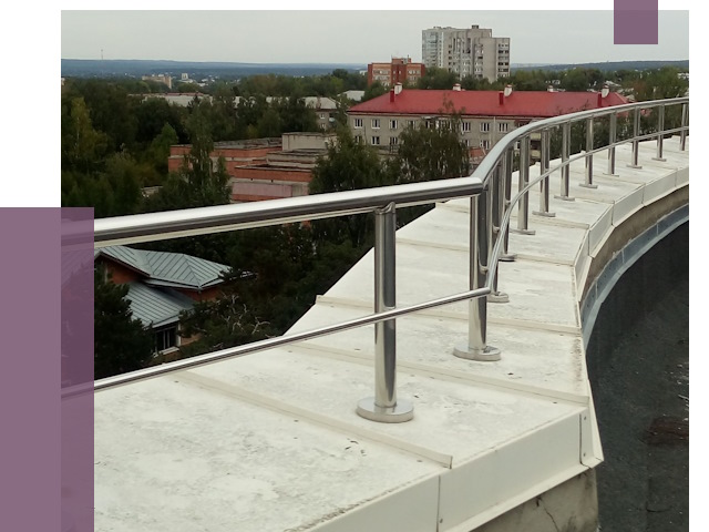 Парапеты и ограждения кровли в Прокопьевске от 5013 руб. 