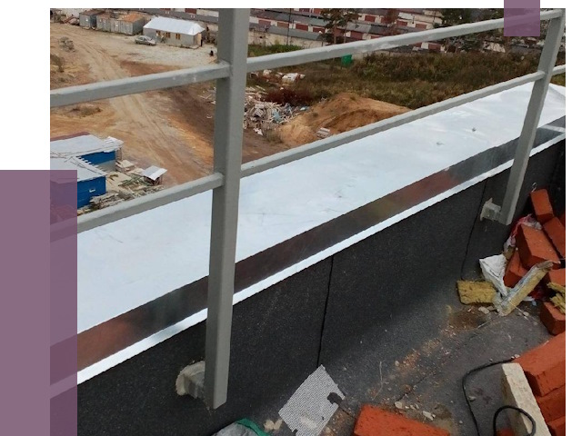 Монтаж парапетов в Прокопьевске от 4342 руб.  | ПРОЛЁТ-Прк