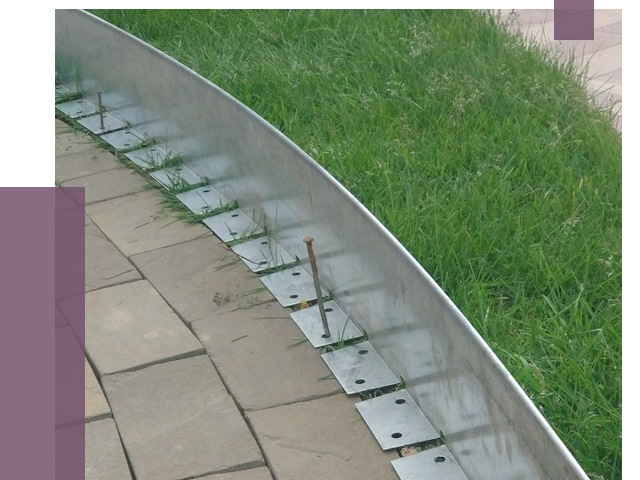 Металлические бордюры для тротуаров в Прокопьевске от 8786 руб.