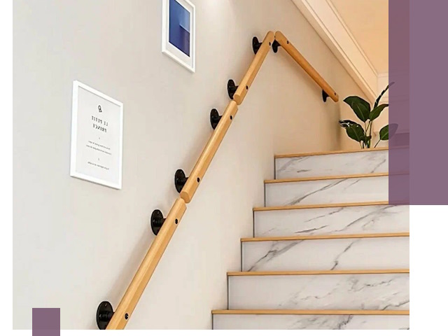 Поручни металлические и деревянные под ключ в Прокопьевске