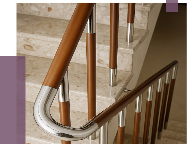 Монтаж поручней в Прокопьевске от 9820 руб. монтаж под ключ | ПРОЛЁТ-Прк