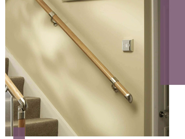 Монтаж пристенных поручней профессионально в Прокопьевске