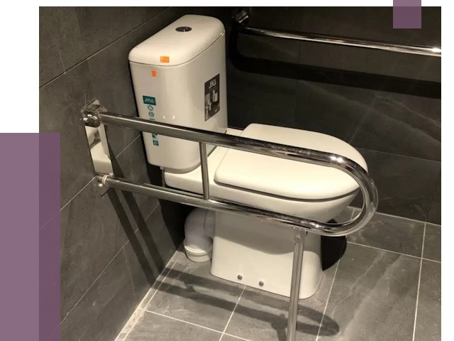 Поручни для санузлов в Прокопьевске от 4342 руб. | ПРОЛЁТ-Прк