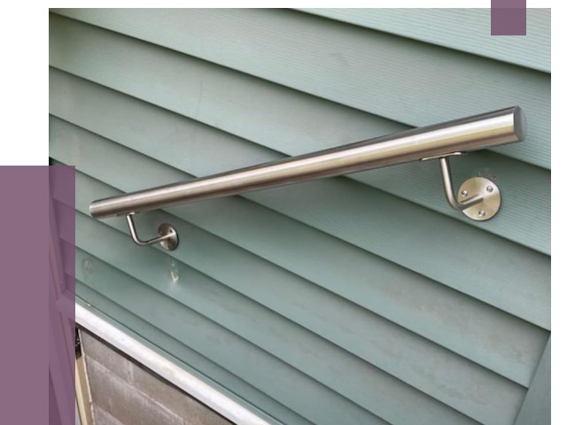 Поручни из нержавеющей стали в Прокопьевске от 7753 руб.  | ПРОЛЁТ-Прк